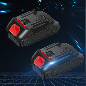 Mini-Akku-Kettensäge 4 und 6 Zoll. (2 Ketten-Längen). Inkl. 2 Li-Ion-Akkus und Ladestation.