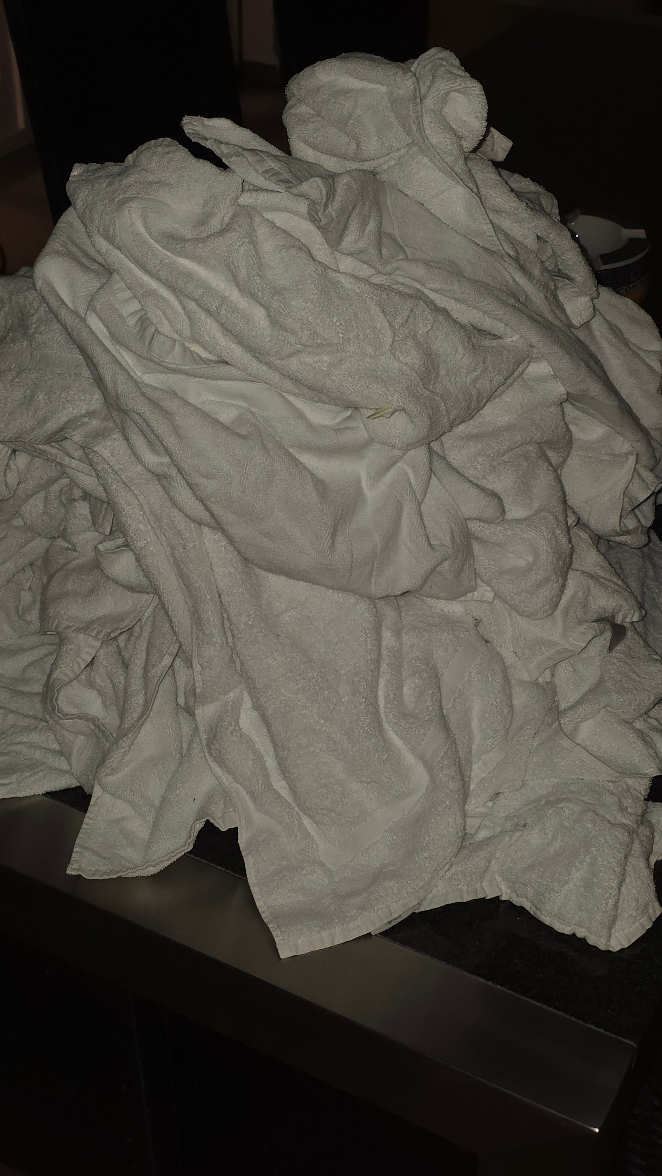 Effektiv gegen Graffiti & Farbschmierereien: 10 kg Frottee-Handtücher für ca. 1000 Putzlappen