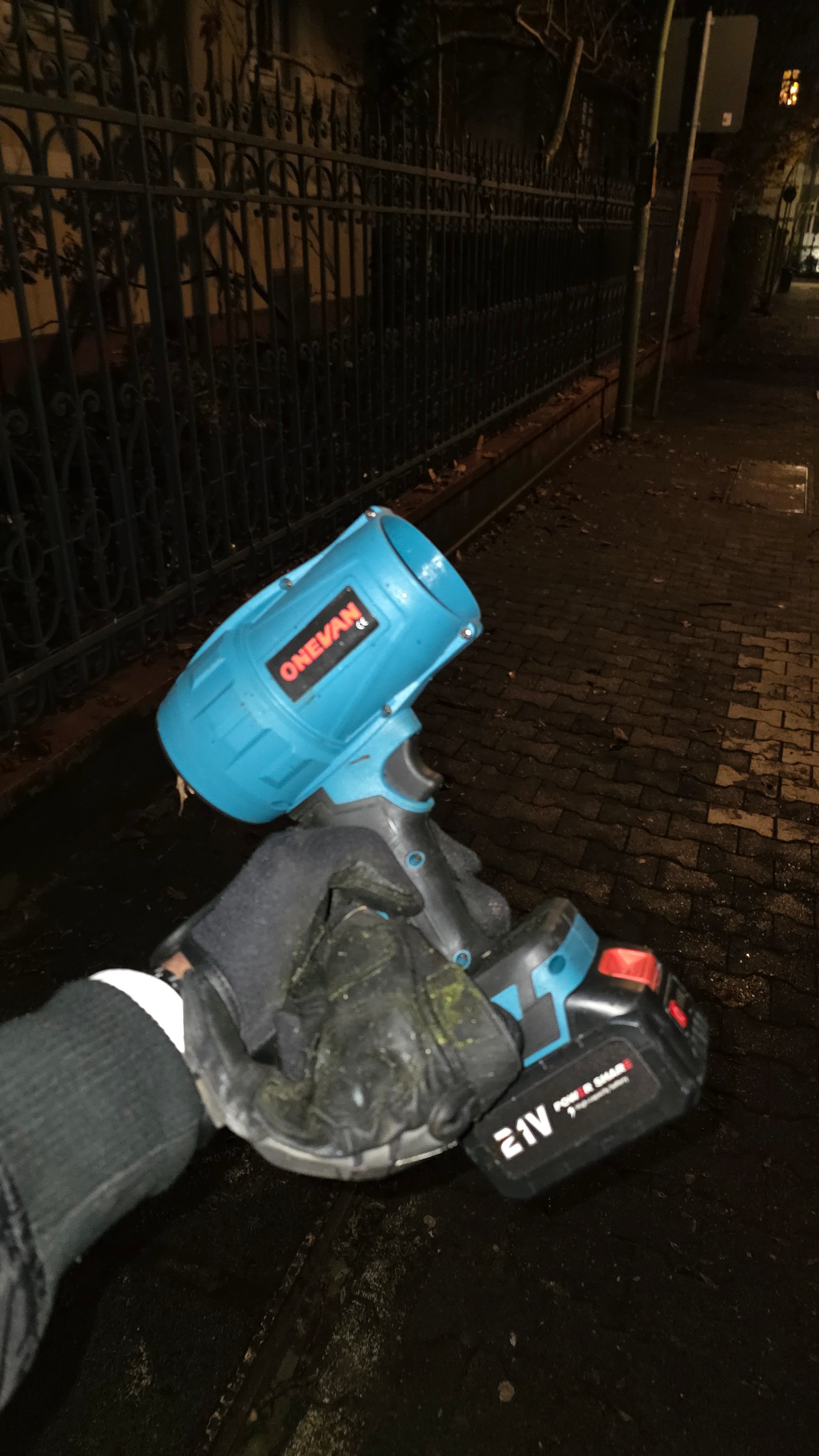 Akku-LaubbläserBläser Pistolen-Laubbläser Extrempower mit bis zu 210 km/h