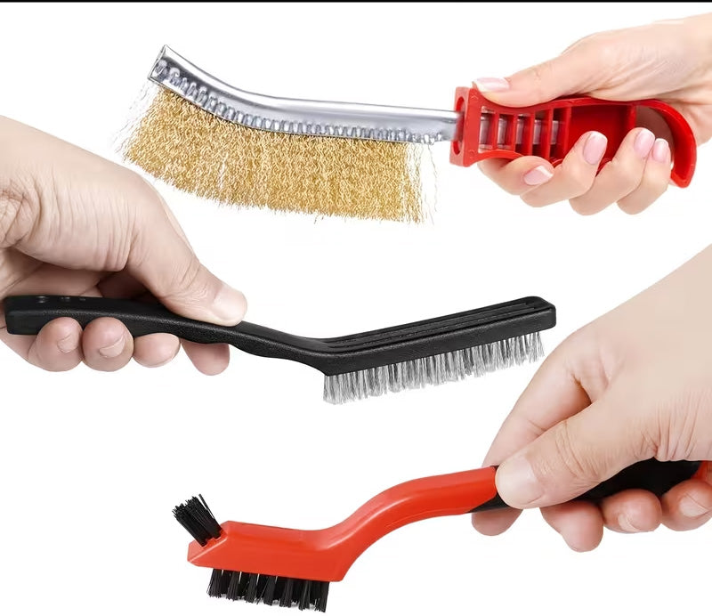 9-teiliges Drahtbürsten-Set – robust, langlebig und vielseitig einsetzbar