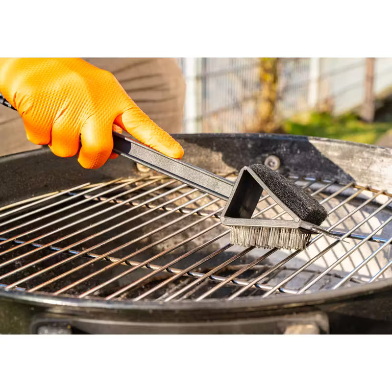 50 verstärkte Nitrilhandschuhe extra stark. Farbe orange. Nicht nur als Einweghandschuhe zu benutzen.