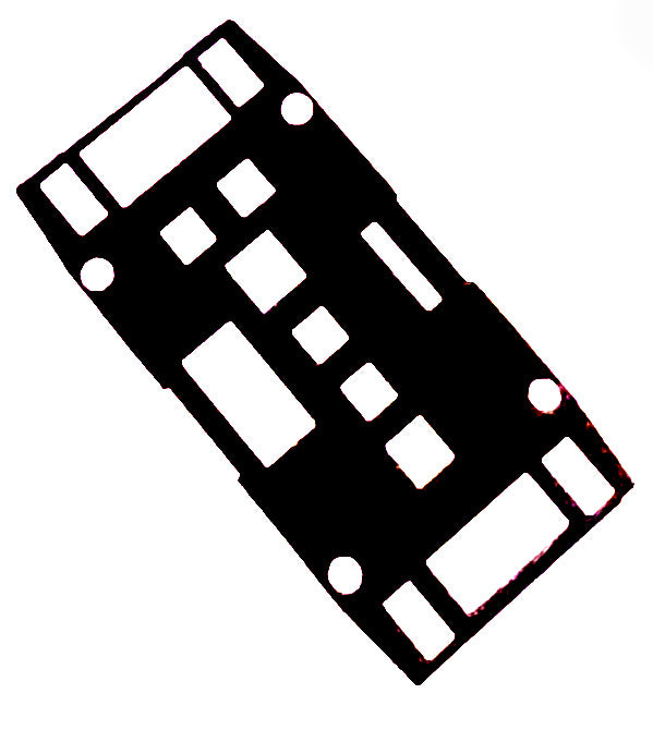 3x Semipermanentes 2-Wochen-Tattoo – Bodenfußplatten-Design | Temporary Tattoo für Haut, Events. 52x27 mm