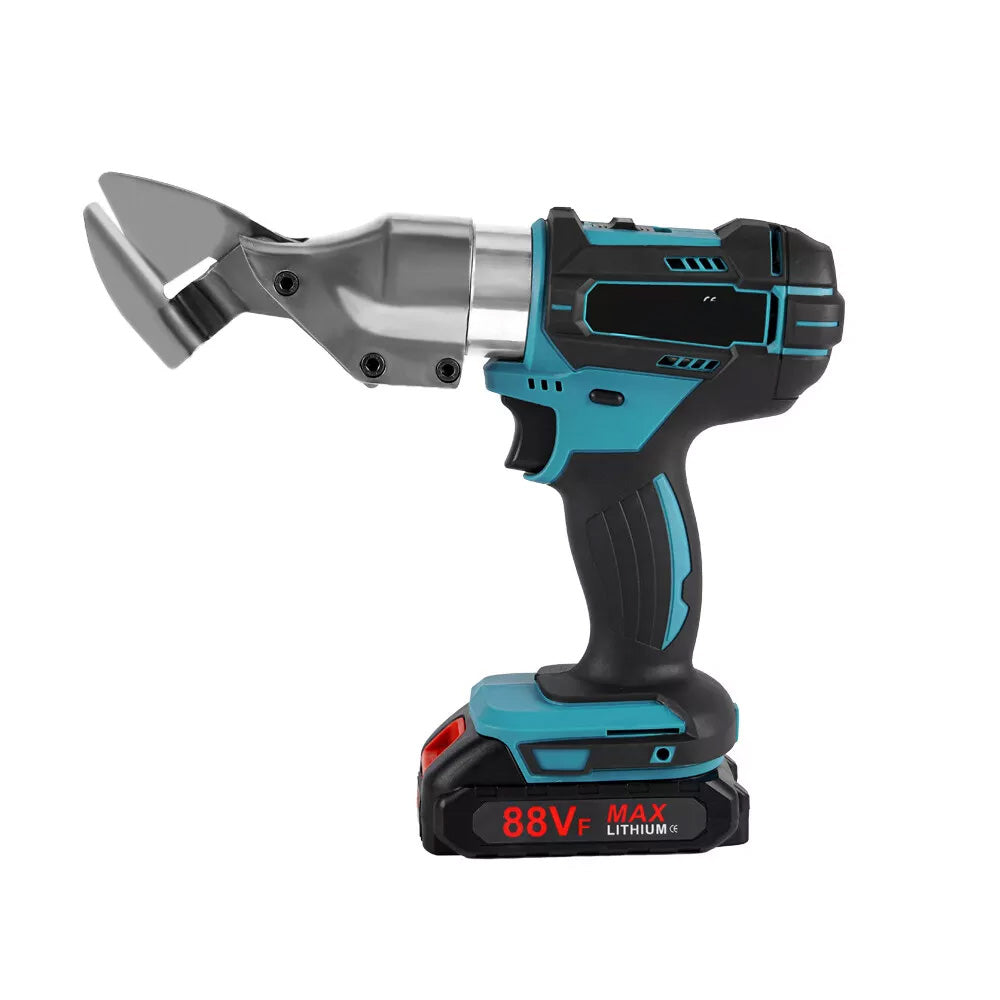 Akku-Blechschere Akkuschere, elektrische Blechschneider. Der Metallschneider! Inkl. 2x Akkus