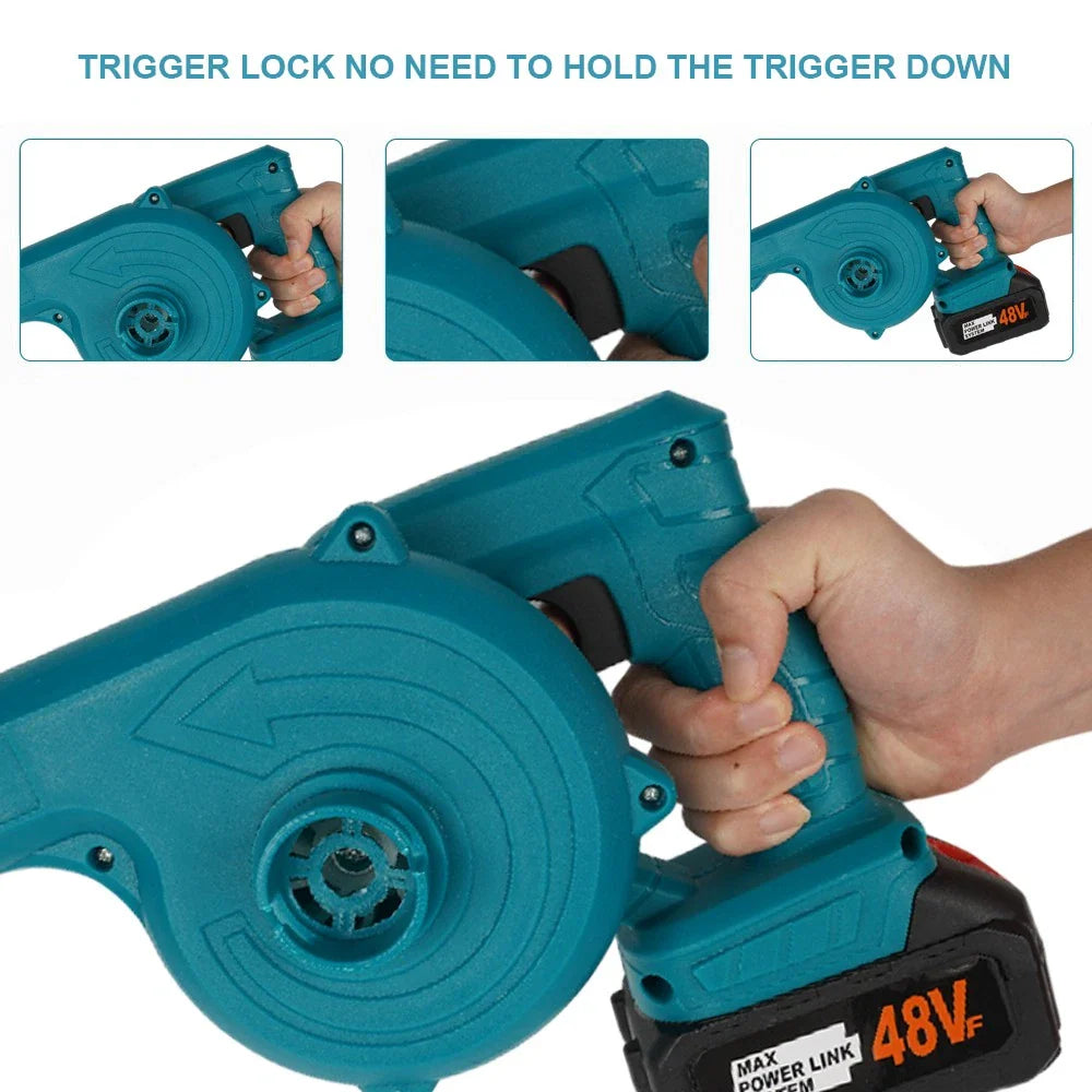 Akku Turbinen Laubbläser. Neues Modell. Ultra stark und mega preiswert