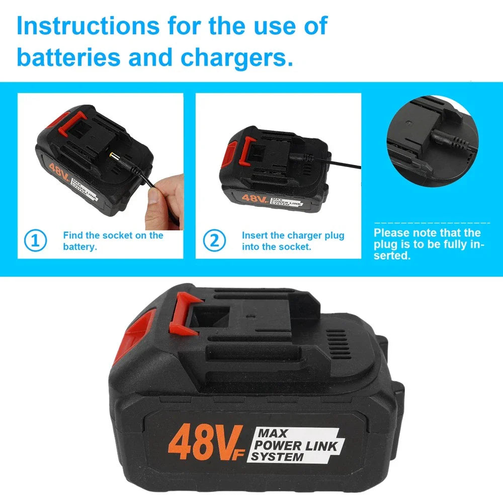 Akku Turbinen Laubbläser. Neues Modell. Ultra stark und mega preiswert