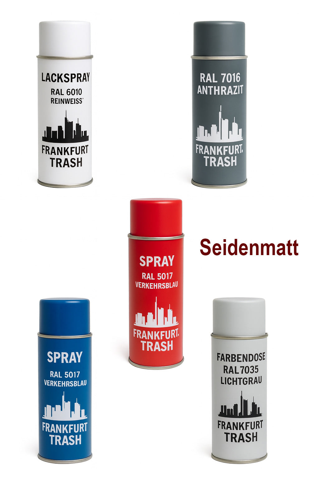 Matt Lackspray Spraydose nach RAL 400 ml für Elektrokästen, Postkästen. Pfosten. Verkehrsschilder. Zum ausbessern und nachlackieren.